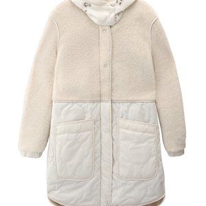 Woolrich Women's Alba Parka, Cream, Size M